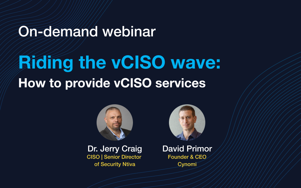 Riding the vCISO wave - How to provide full vCISO services